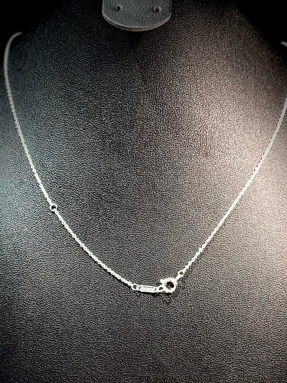 Heart Pendant Necklace with Blue Accent - Women Jewelry 16 or 18 Inches - Picture 5 of 7